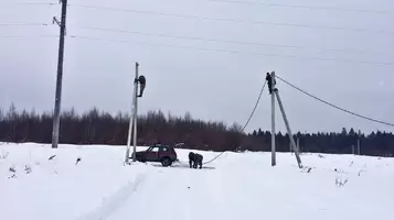 Электрификация поселка Аквамарин